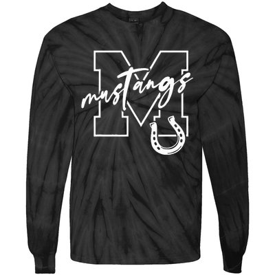 Mustangs Tie-Dye Long Sleeve Shirt