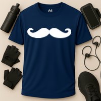 Mustache Cooling Performance Crew T-Shirt