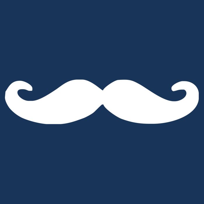 Mustache Button