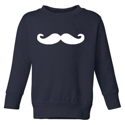 Mustache Toddler Sweatshirt