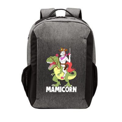 Mamicorn Mami Unicorn Riding Trex Dinosaur Mom Mama Cow Gift Vector Backpack