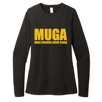 Muga Make Ukraine Great Again Womens CVC Long Sleeve Shirt