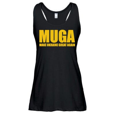 Muga Make Ukraine Great Again Ladies Essential Flowy Tank