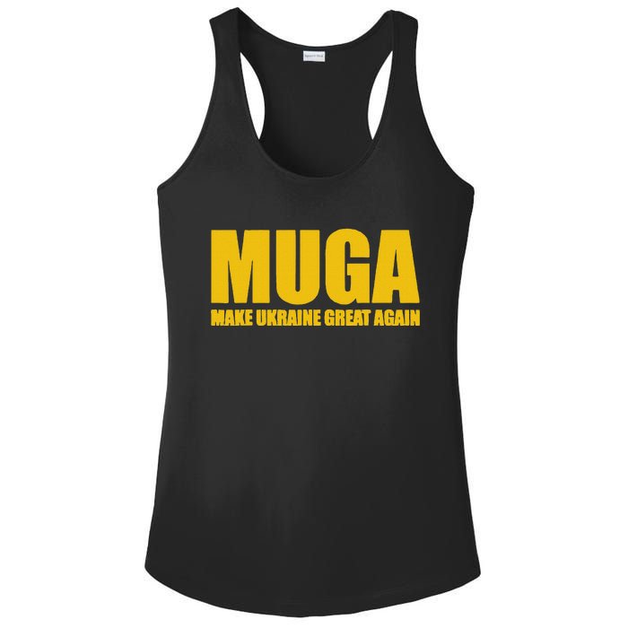 Muga Make Ukraine Great Again Ladies PosiCharge Competitor Racerback Tank