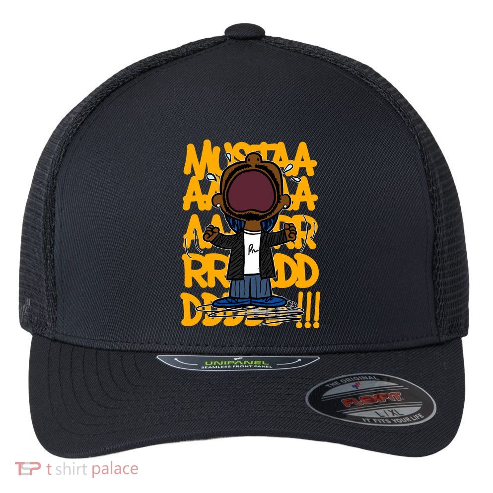 Mustard Flexfit Unipanel Trucker Cap