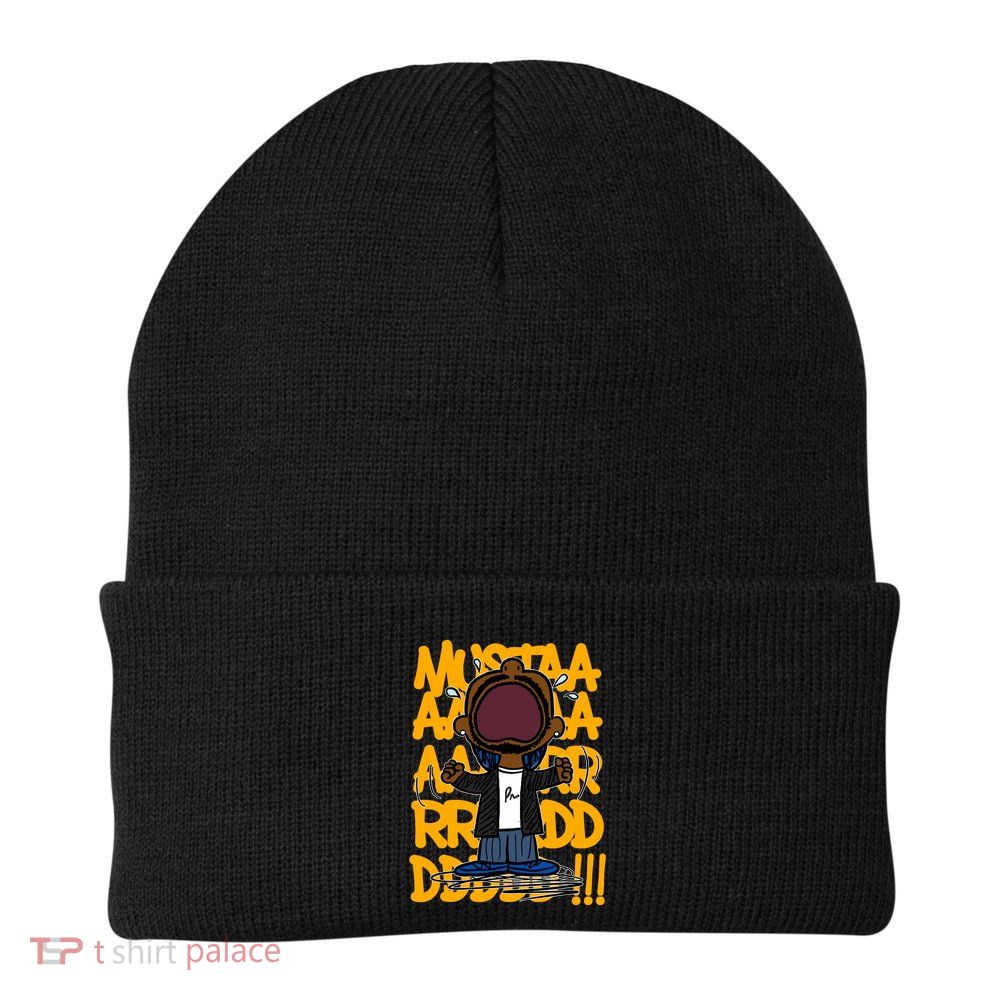 Mustard Knit Cap Winter Beanie