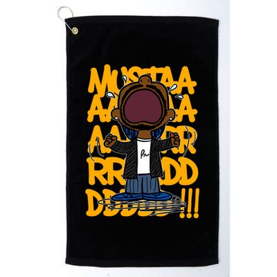 Mustard Golf Towel