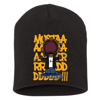 Mustard Short Acrylic Beanie