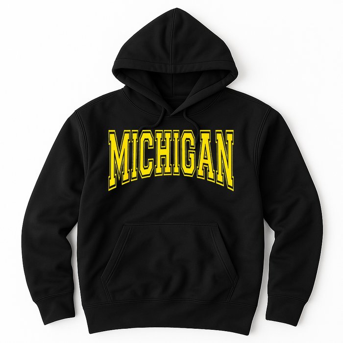 Michigan Mi Usa United States Hoodie