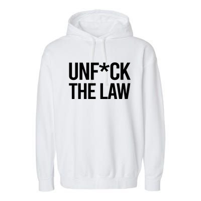 Melissa Murray Unfuck The Law Garment-Dyed Fleece Hoodie