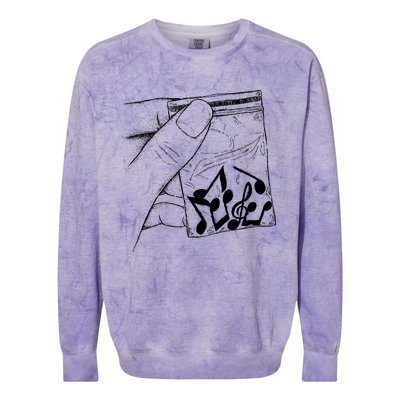 Music Colorblast Crewneck Sweatshirt