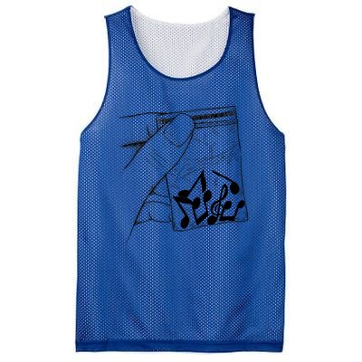 Music Mesh Reversible Basketball Jersey Tank