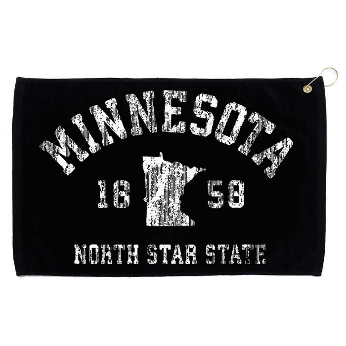 Minnesota Mn Vintage Sports Design Minnesotan Grommeted Golf Towel