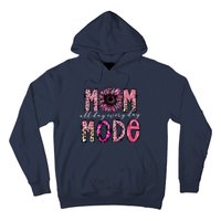 Mom Mode Vintage All Day Western Leopard Mom Mother Day Hoodie