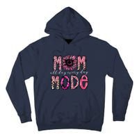 Mom Mode Vintage All Day Western Leopard Mom Mother Day Tall Hoodie