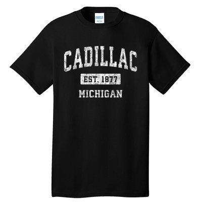 Michigan Mi Vintage Sports Tall T-Shirt