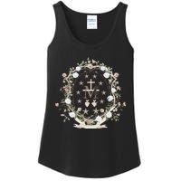 Marian Medal Virgin Mary Marian Cross Ladies Essential Tank