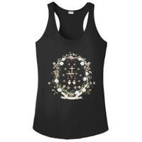 Marian Medal Virgin Mary Marian Cross Ladies PosiCharge Competitor Racerback Tank