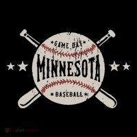 Minnesota Mn Vintage Baseball Tall T-Shirt