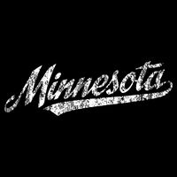 Minnesota Mn Vintage Sports Script Retro Flatbill Hat