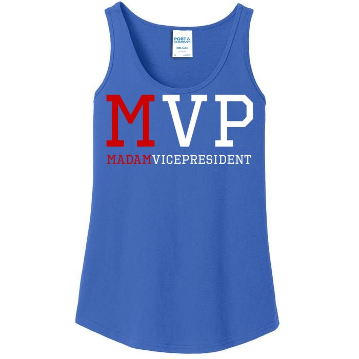 Mvp Madam Vice President Varsity Gift Ladies Essential Tank