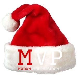 Mvp Madam Vice President Varsity Gift Premium Christmas Santa Hat