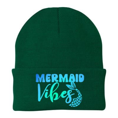 Mermaid Mermaid Vibes Tail Swimming Beach Knit Cap Winter Beanie