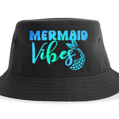 Mermaid Mermaid Vibes Tail Swimming Beach Sustainable Bucket Hat