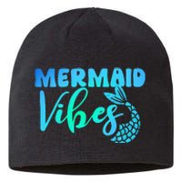 Mermaid Mermaid Vibes Tail Swimming Beach Sustainable Beanie