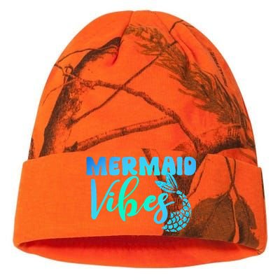 Mermaid Mermaid Vibes Tail Swimming Beach Kati Licensed 12" Camo Beanie