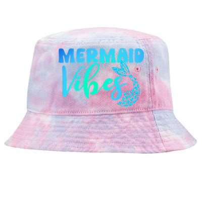 Mermaid Mermaid Vibes Tail Swimming Beach Tie-Dyed Bucket Hat