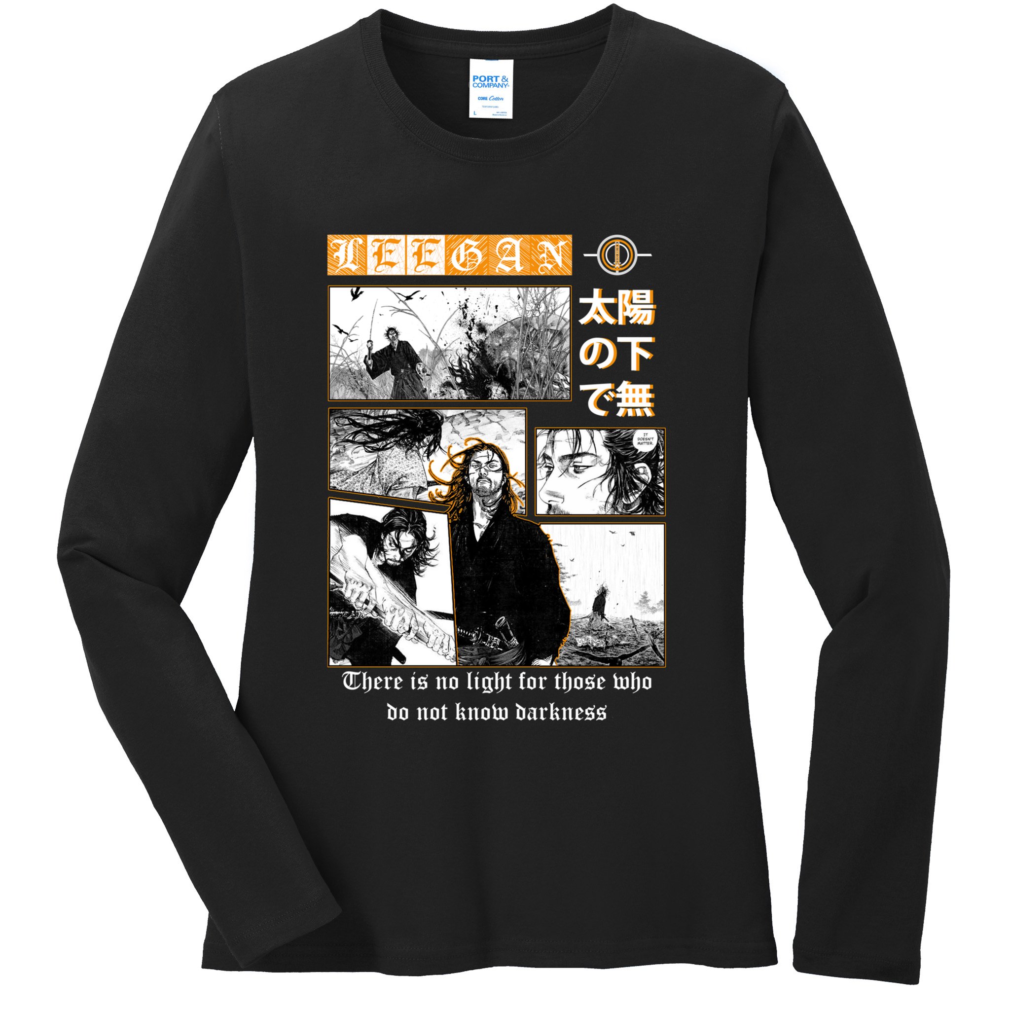 Musashi Miyamoto Vagabond Samurai Ladies Long Sleeve Shirt