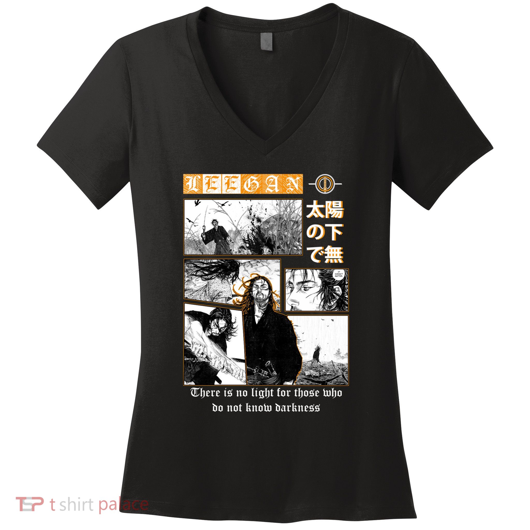 Musashi Miyamoto Vagabond Samurai Women's V-Neck T-Shirt