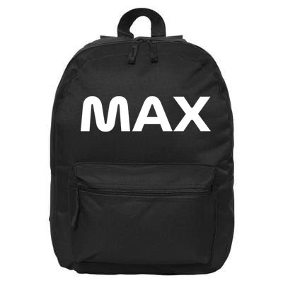 MAX 16 in Basic Backpack