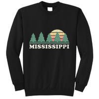 Mississippi Ms Vintage Graphic Retro 70s Design Sweatshirt