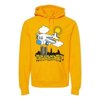 Making My Way Downtown Premium Hoodie