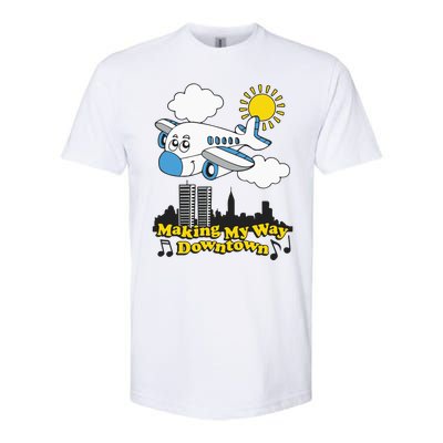 Making My Way Downtown Softstyle® CVC T-Shirt