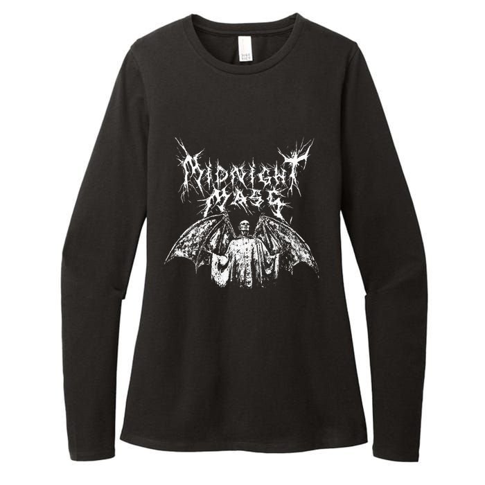 Midnight Mass White Vampire Womens CVC Long Sleeve Shirt