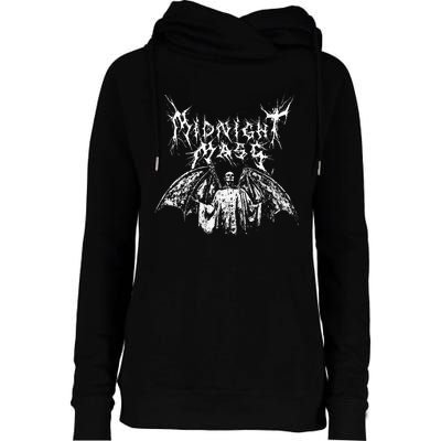 Midnight Mass White Vampire Womens Funnel Neck Pullover Hood