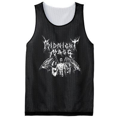 Midnight Mass White Vampire Mesh Reversible Basketball Jersey Tank