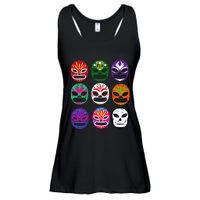 Masks Mexican Wrestling Mask Ladies Essential Flowy Tank