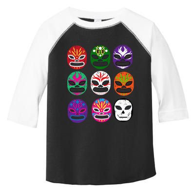 Masks Mexican Wrestling Mask Toddler Fine Jersey T-Shirt