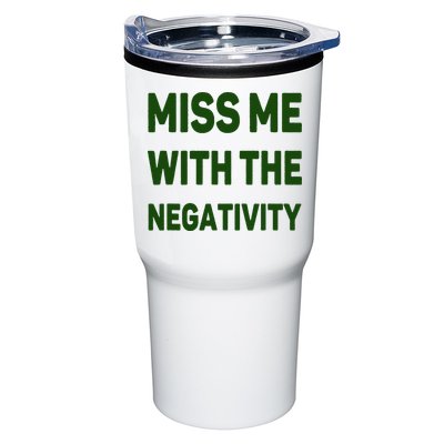Miss Me With The Negativity Bad Guy Tumbler