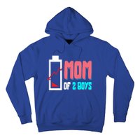 Mom Mother Wife Grandma Low Battery Moms Gift Hoodie