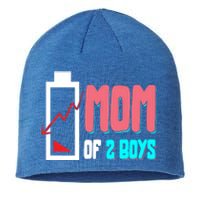 Mom Mother Wife Grandma Low Battery Moms Gift Sustainable Beanie