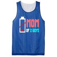 Mom Mother Wife Grandma Low Battery Moms Gift Mesh Reversible Basketball Jersey Tank