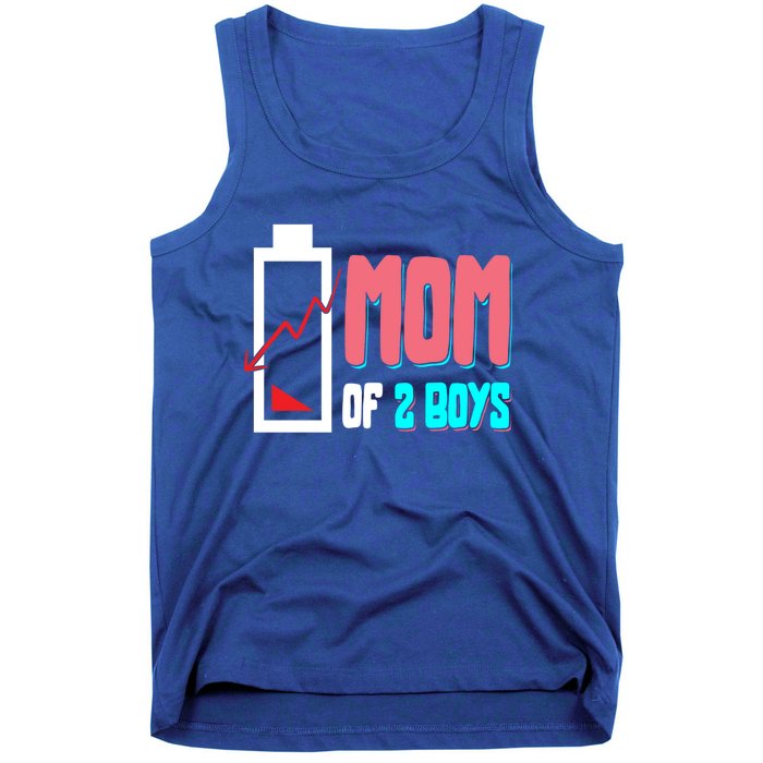 Mom Mother Wife Grandma Low Battery Moms Gift Tank Top