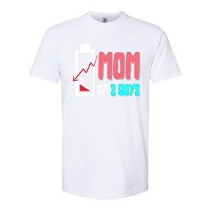 Mom Mother Wife Grandma Low Battery Moms Gift Softstyle CVC T-Shirt