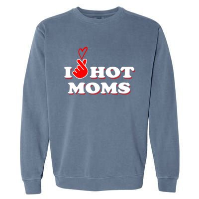 Mom Mother Wife Grandma Mama Moms Gift Garment-Dyed Sweatshirt