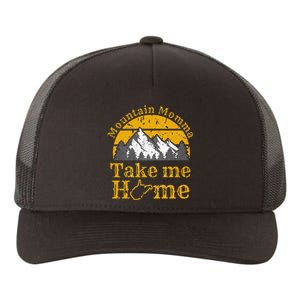 Mountain Momma West Virginia Take Me Home WV Map Mountains Yupoong Adult 5-Panel Trucker Hat